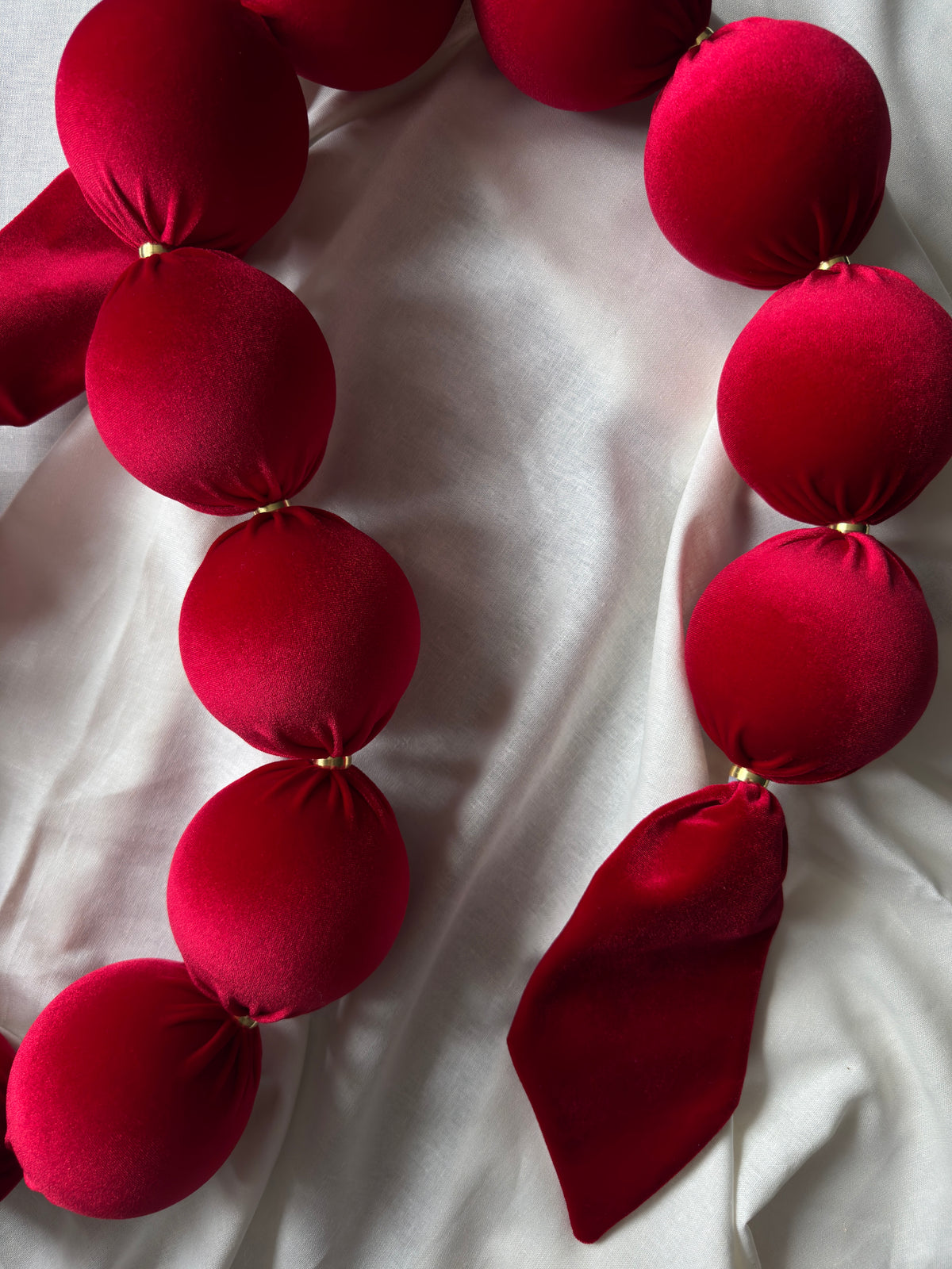 The Velvet Garland - Claret