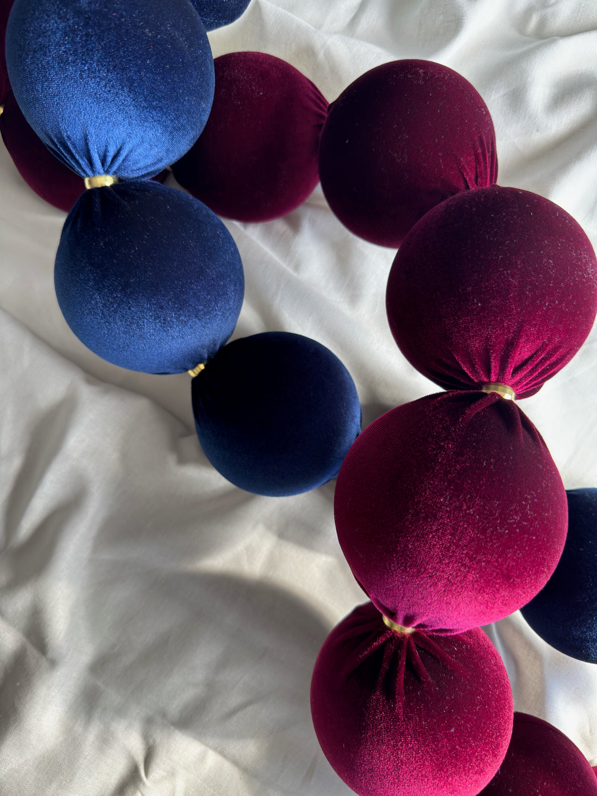 The Velvet Garland - Garnet