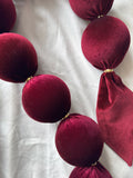 The Velvet Garland - Garnet