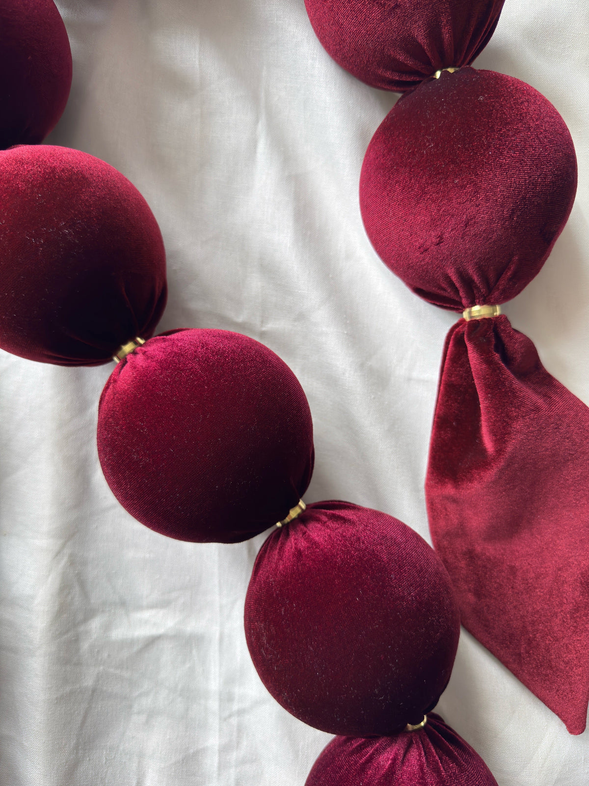 The Velvet Garland - Garnet